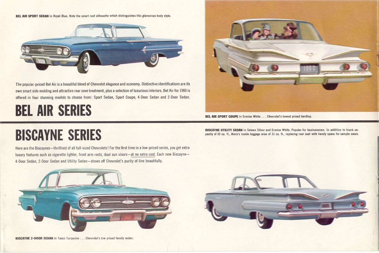 1960 Chevrolet Brochure Page 4